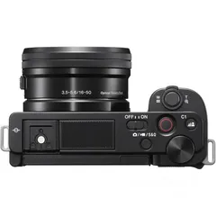  3 Sony ZV-E10 Mirrorless Camera with 16-50mm Lens and Accessories Kit (Black)