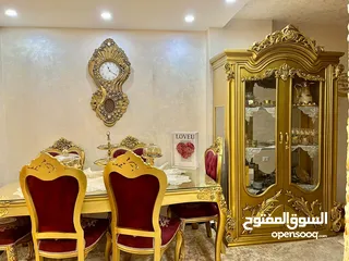  3 كنب مصري الفاخر وبوفيه وطاولة سفره
