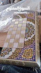  14 Selling all kinds of Iranian inlaid backgammon and chess boards, first class and the highest quality