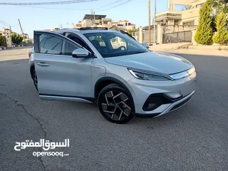  3 بي واي دي يوان 2022 فل كامل بانوراما لون سلفر بطاريه كبيره جمرك حديث