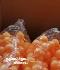  2 كرات تنس طاولة لون اورانج  متوفر خدمة التوصيل لجميع المحافظات
