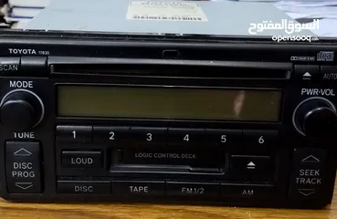  1 Original radio for toyota cars