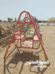  2 العاب خارجية و مراجيح و سحاسيل