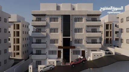  2 شقق سكنية مساحات من 160 الى 200 متر مربع في منطقة الظهير الغربي  تشطيبات سوبر ديلوكس للبيع