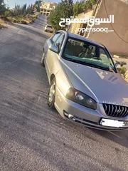  3 هونداي ألنترا 2006 للبيع  ترخيص وتأمين سنة  نظيفة من جميع النواحي لون فضي ( دهان الشركة )