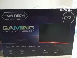  1 شاشة فورتك منحنية 165 هيرتز 27 بوصة