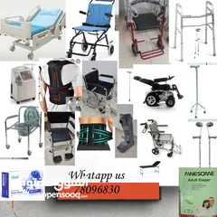  1 Wheelchair, Medical Bed