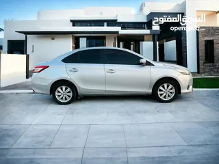  7 TOYOTA YARIS SE  2015  GCC  WELL MAINTAINED