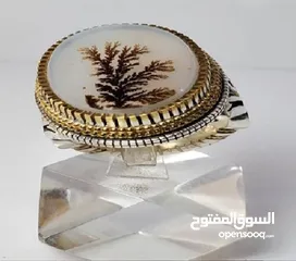  25 خاتم بحجر عقيق يماني فاخر منقوش اية