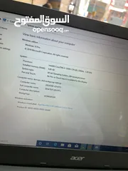  6 لابتوب ايسر Core i5 حجم كبير بكرتين شاشة