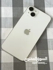  2 Iphone 14 plus sliver 128GB used like new