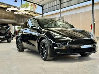  5 Tesla Model Y 2023 ( LONG RANGE DUAL MOTOR ) , 22 الف مايل ، فحص كامل ، ايرباج مغلق