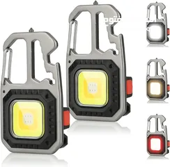  4 سلسلة مفاتيح LED  متعددة الوظائف