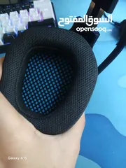  7 سماعة الألعاب Hyperx cloud ii  أحمر مع سماعةnubwo n13