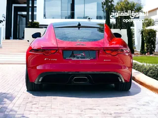  4 AED 2,320  JAGUAR F-TYPE R-Dynamic 3L V6   GCC  FULL SERVICE HISTORY