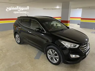  2 هونداي سنتافيه فل كامل فحص كامل VIP أعلى صنف ملوكي مع فتحة بالسقف