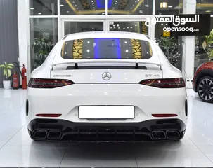  7 Mercedes Benz GT 43 AMG ( 2021 Model ) in White Color Korean Specs