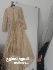  2 فساتين سهره طويله عدد اثنين