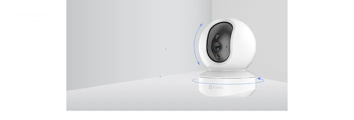  5 كاميرا لاسلكي 4MP 2K  متحركة 360 درجة بدون اسلاك نوع Ezviz Wireless Security Camera