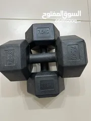  1 Dumbbell 7.5kg weight