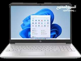  1 لابتوب hp-15s جيل حادي عشر "شبه جديد"