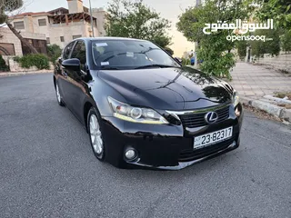  11 لكزيز CT موديل 2012 بحالة الوكالة نضام الهايبرد 100/100 فحص 3جيد دقة بسعر 9600