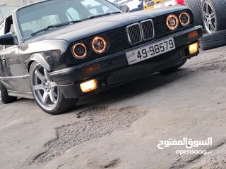  6 بي ام دبليو E30 موديل ،1986. محدثة. 1990