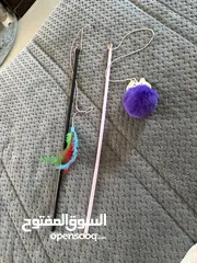  4 قفص قطط كبير + لعبتين للقطط هدية