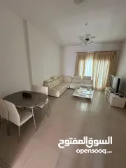  2 Furnished 1BHK For Rent in Qurm - شقة مفروشة غرفه وصالة للايجار في القرم