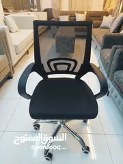  3 new office chairs without delivery 1 piece 16 rial
