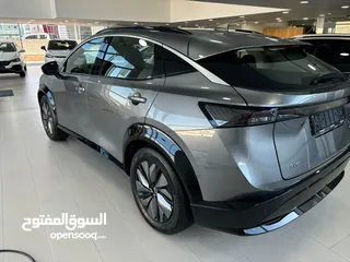  3 NISSAN AIRYA نيسان اريا كهربائيه 2024 كفالة مجموعة بسطامي والصاحب 3 سنوات او 100000كم