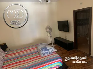  9 شقة ارضية للبيع الدوار السابع مساحة 135م مع ترس 50م سوبر ديلوكس بسعر مميز جداً