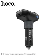  7 HOCO E45 Happy route car wireless FM transmitter ORIGINAL