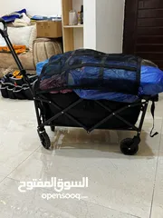  1 عربة تسوق أو رحلات