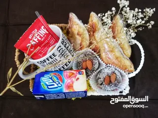  1 هدية سلة فطور،سلة طعام