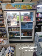 1 ثلاجه عرض بابين حجم جامبو