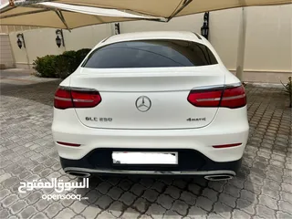  3 GLC 250 Coupé Mercedes 2018 مرسيدس GLC250 ابيض 2018