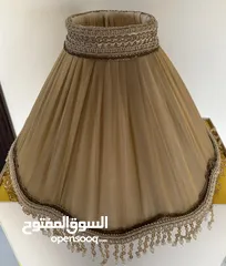  3 Handmade ceiling lamp shade for bedroom غطاء مصباح السقف لغرفة النوم شغل يدوي مستعمل بحالة ممتازة