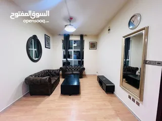  2 باطلاله رائعه غرفه وصاله مفروشه بالكامل للايجار الشهري في ابرااج الستي النعيميه