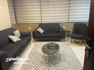  14 شقة روف مفروشة للايجار 2 نوم في شارع المدينة المنورة قرب مطعم ورد