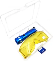  3 نظارة لفحص التهريب في نظام المكيف uv