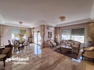  2 شقة اخير مع روف للبيع في الرابية بمساحة اجمالية 254م