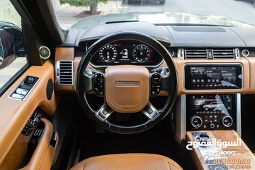  23 Range Rover Vogue 2019 Autobiography Black package   السيارة وارد الماني و بحالة ممتازة جدا