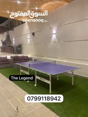  2 طاولة تنس لون فخم (بينج بونج) ping pong