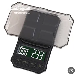  1 ميزان جيب فآخر عالي الدقة بتصميم انيق بسعة 200g