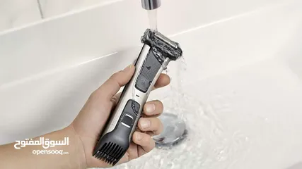  5 ماكنة حلاقة للجسم فيليبس Philips Body groom 7000 مع رأس اضافي وشنته