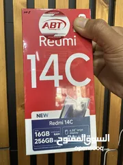  1 Redmi 14c ram 8 gb memory 256 gb new all color