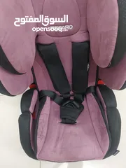  5 Recaro group 3 car seat with max 36kg child weight capacity