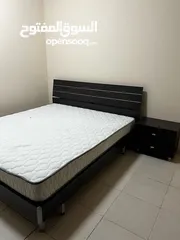  6 2bhk furnished bedroom & bed space for monthly rental sharing aprt.
