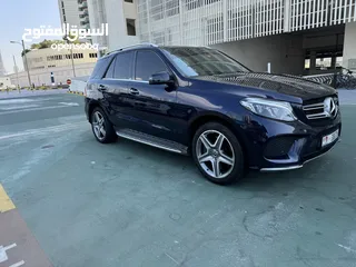  2 Mercedes GLE400 AMG 2018 GCC service history in Mercedes Abu Dhabi (EMC)